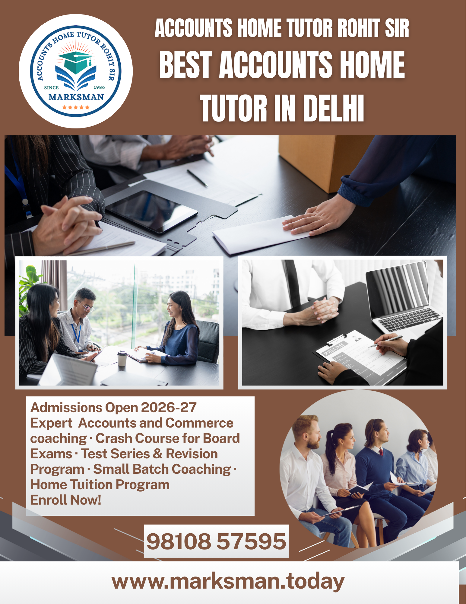 Accounts Home Tutor Rohit Sir in Delhi